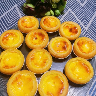 想吃蛋撻不用出去買了,教你超級(jí)簡(jiǎn)單的蛋撻制作,一學(xué)就會(huì)